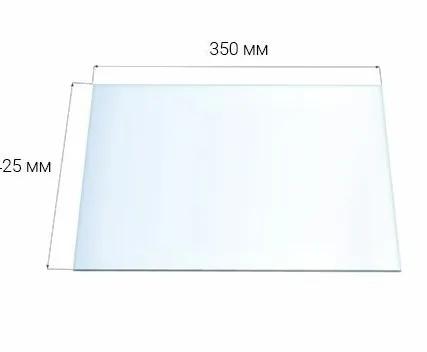 Фото №0 Стекло для каминной дверки Везувий Панорама (0,425х0,350)