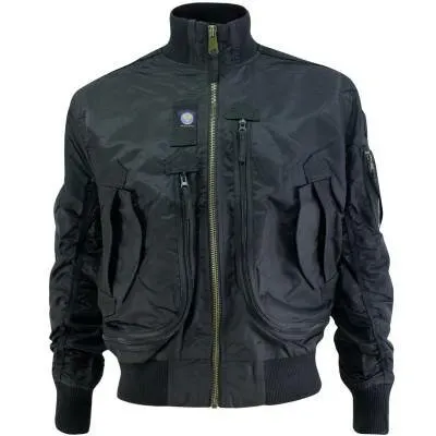 Фото №0 Куртка тактическая Flight Bomber (чёрная)