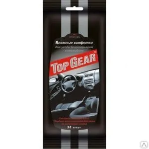 фото Салфетки ВЛАЖНЫЕ для кожаного салона  TOP GEAR (18/72)