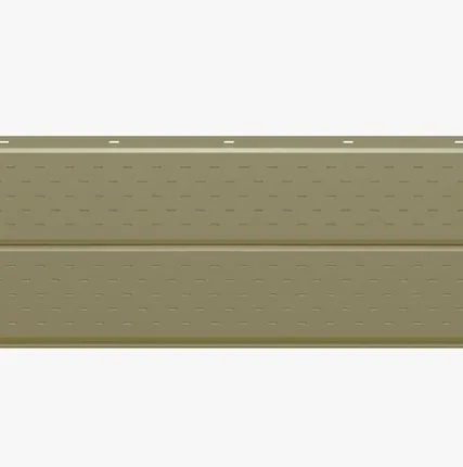 Фото №0 Сайдинг Потолочно-фасадная панель «Софит» перфорированный 0.47-0.50 мм RAL 1015, Бежевый