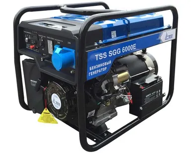 фото Бензиновый генератор TSS SGG 7000 E3А