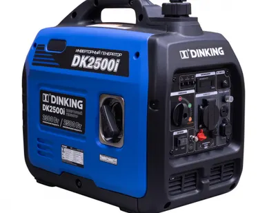 фото Генератор бензиновый инверторный Dinking DK2500i (2.5кВт, 230В/50Гц, DK164, бак 4л.)