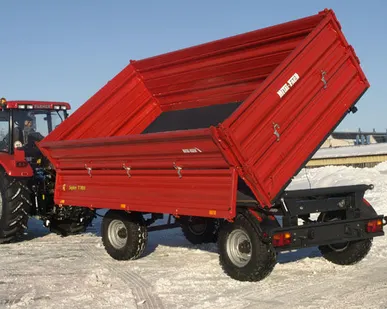 фото Прицеп тракторный самосвальный Т-710/2 (8т)