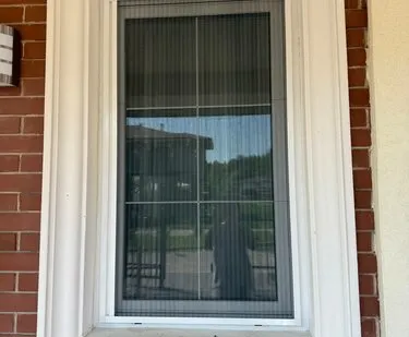 фото Москитная сетка гармошка для окон и дверей