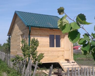 фото Садовые домики из бруса.