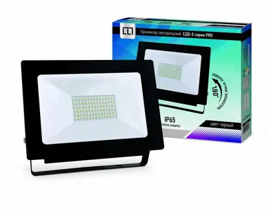 фото Прожектор светодиодный СДО-5-10 серии PRO 10Вт 230В 6500К 950Лм IP65 LLT