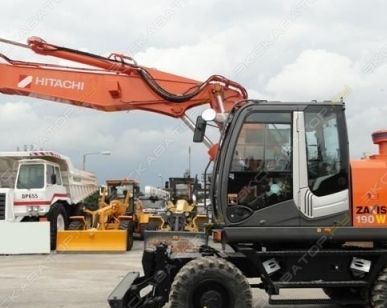 фото Аренда колесного экскаватора Hitachi ZX190W-3, Москва