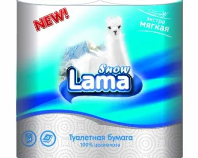 фото Туалетная бумага LAMA Snow