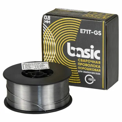 Фото №0 Проволока СВ порошковая д-0,8 (1кг)