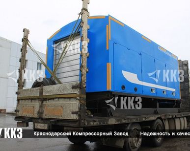 фото Испытания азотом трубопроводов с помощью азотных компрессорных станций