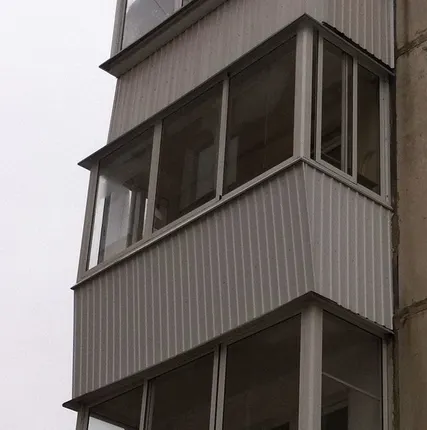Фото №0 Установить балкон алюминиевый