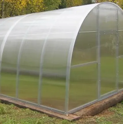 Фото №0 Теплица из труб пвх