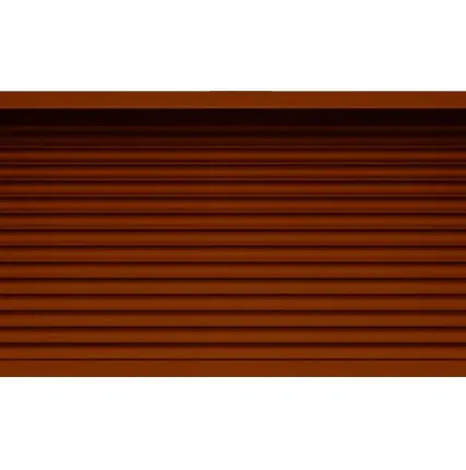 Фото №0 Рольставни для гаража - коричневые 4000×2500 мм