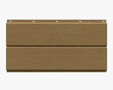 фото Сайдинг Потолочно-фасадная панель «Софит» покрытие 3D темный бук Россия, эконом, 0.4-0.45 мм