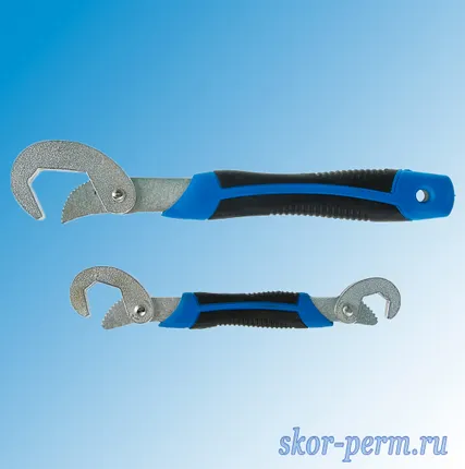 Фото №1 Набор ключей трубных самозажимных, 9-32 мм