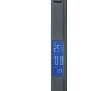 фото Светильник светодиодный настольный 80 322 NDF-D044-8W-MK-BL-LED 8Вт 2700/4000/6000К 300лм сенсор USB ЖК дисплей (дата/время/будильник/температура) на основании черн. Navigator 80322