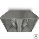 Фото №0 Островной трапециальный вытяжной зонт ТИП 2 (350х1200х1000)