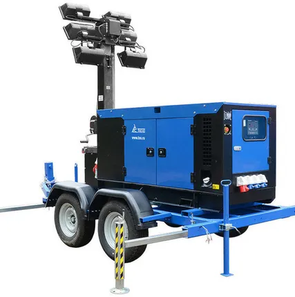 Фото №0 ДГУ ТСС Стандарт ЭД-24-Т400-1РКМ10 на шасси с мачтой освещения