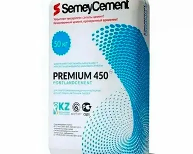 фото Цемент (Семей) М450, ЦЕМ II/A-П 32,5Н 50кг