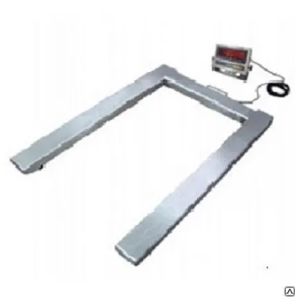 Фото №0 Паллетные весы ЕВ4-2000-PC (нерж.), индикатор WI-2RS