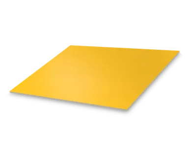фото Лист с полимерным покрытием 0,45 мм пэ ral1018 цинково-желтый