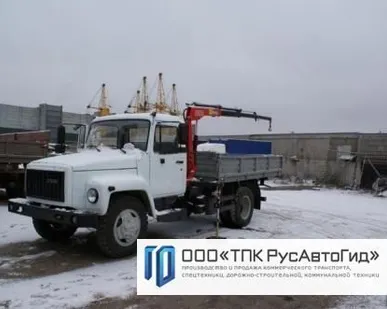 фото Манипулятор ГАЗ 33086 с КМУ Fassi 65