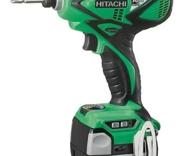 фото Дрель-шуруповерт аккумуляторная Hitachi WM 14 DBL