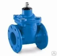 фото Задвижка фланцевая с обрезиненным клином F4 DN 65 мм межфланц. расст. 170