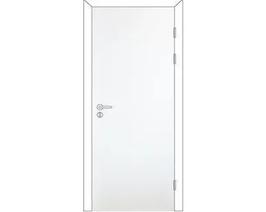 фото Дверное полотно противопожарное, замок 4292, 3 петли (EI30/42dB) М10х21