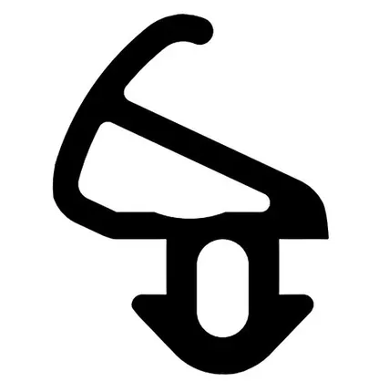 Фото №0 Уплотнитель для Пластиковых Окон и Дверей ARTEC DFI 53 на Раму и Створку (Чёрный) Россия