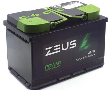 фото Аккумулятор ZEUS POWER 75 Ач п.п.