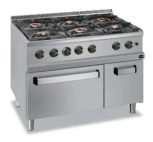 фото Плита 6 конфорочн.700 сер. Apach APRG-117FG