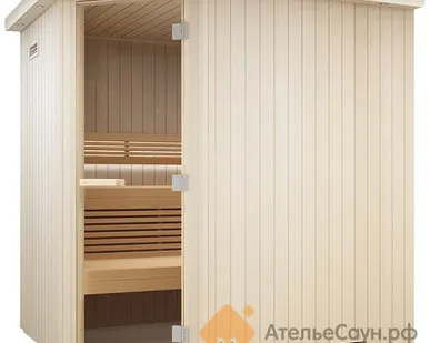 фото Сауна Tylo Harmony H Corner (1925х1925 мм, угловая, без печи, из осины)