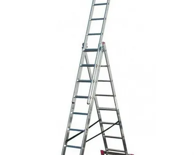фото Лестница 3 х 6 алюминиевая Новая высота NV100