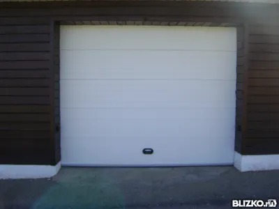 Фото №0 Ворота гаражные секционные с пружинами растяжения  ширина 2750 высота 2115