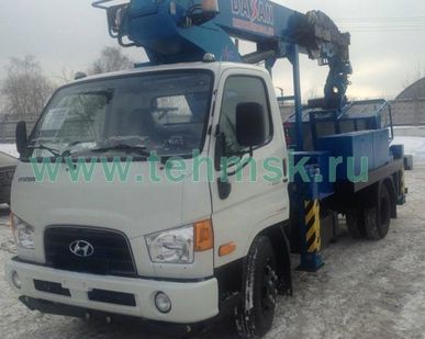 фото Аренда автовышки 26 м Hyundai hd78 + Dasan