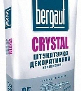фото Штукатурка CRYSTAL зерно 2,5-3 мм., 25 кг