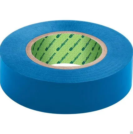 Фото №0 Изолента ПВХ 19мм синий (20м)