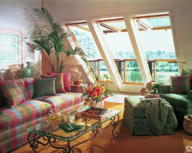 фото Мансардное окно-балкон Cabrio GDL