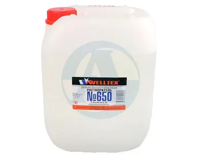 фото Растворитель №650 (ПЭТ) 5л WELLTEX