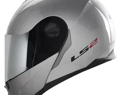 фото Шлем модуляр LS2 FF386 Ride (Gloss Silver)