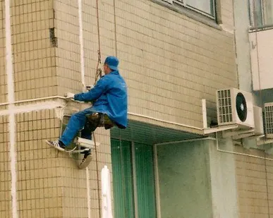 фото Промышленный альпинизм!