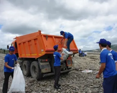 фото Вывоз мусора в частном секторе