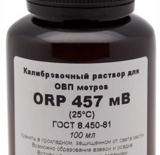 фото Раствор калибровочный для ОВП-метров, 457 мВ, 100 мл
