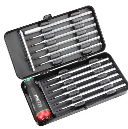 Фото №0 Отвертка серия Nm 0.6-1.5 с набором насадок (уп.12шт) в кейсе Felo 10099116