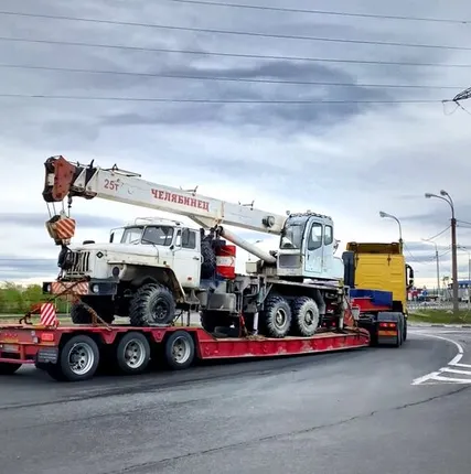 Фото №0 Перевозка спецтехники по Мурманску и области
