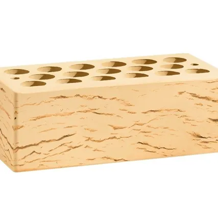 Фото №0 Кирпич лицевой керамический Солома «Галич» пустотелый полуторный