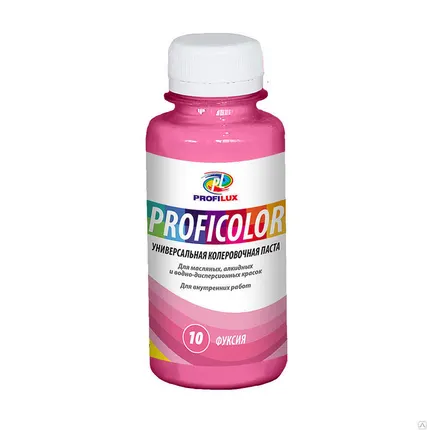 Фото №0 Краситель универсальный PROFICOLOR № 10 (фуксия) 100мл. Профилюкс