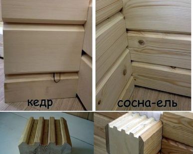 фото Клееный брус "Алтайский Кедр"