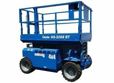 фото Аренда ножничного дизельного подъемника Genie GS-3268 RT